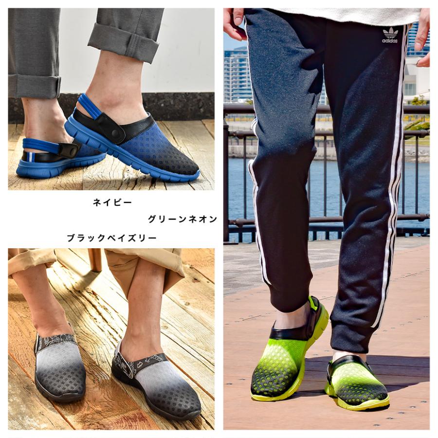 サボサンダル メンズ サンダル トレンド スポーツサンダル クロッグ 2way ストラップ 涼しい 通気性 歩きやすい 疲れない 軽量 おしゃれ | SVEC | 25