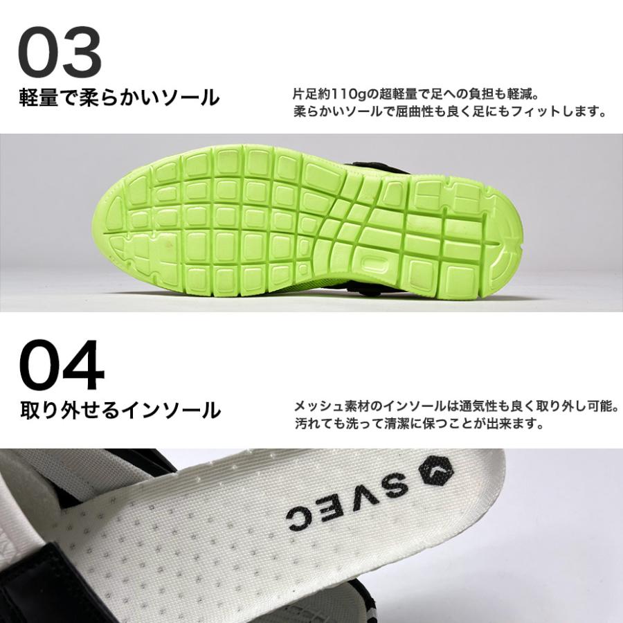サボサンダル メンズ サンダル トレンド スポーツサンダル クロッグ 2way ストラップ 涼しい 通気性 歩きやすい 疲れない 軽量 おしゃれ | SVEC | 14