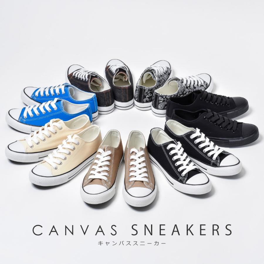 スニーカー メンズ レディース 黒 白 50代 40代 安い 24cm おしゃれ キャンバススニーカー カジュアルシューズ ユニセックス シンプル ローカット ブラック | SVEC | 08
