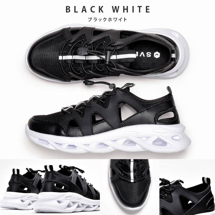 SVEC サンダル メンズ スニーカーサンダル 厚底 厚底サンダル