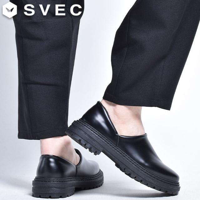 スリッポン メンズ 靴 厚底 カジュアルシューズ おしゃれ 独創的