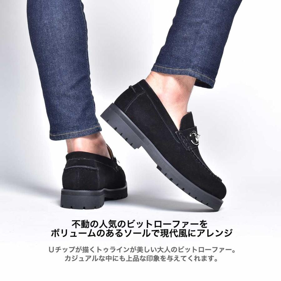 ビットローファー メンズ 厚底 スリッポン シューズ 革靴 ブランド Svec シュベック Sst913 5 Cp ビジネスシューズ メンズ靴のsvec 通販 Yahoo ショッピング