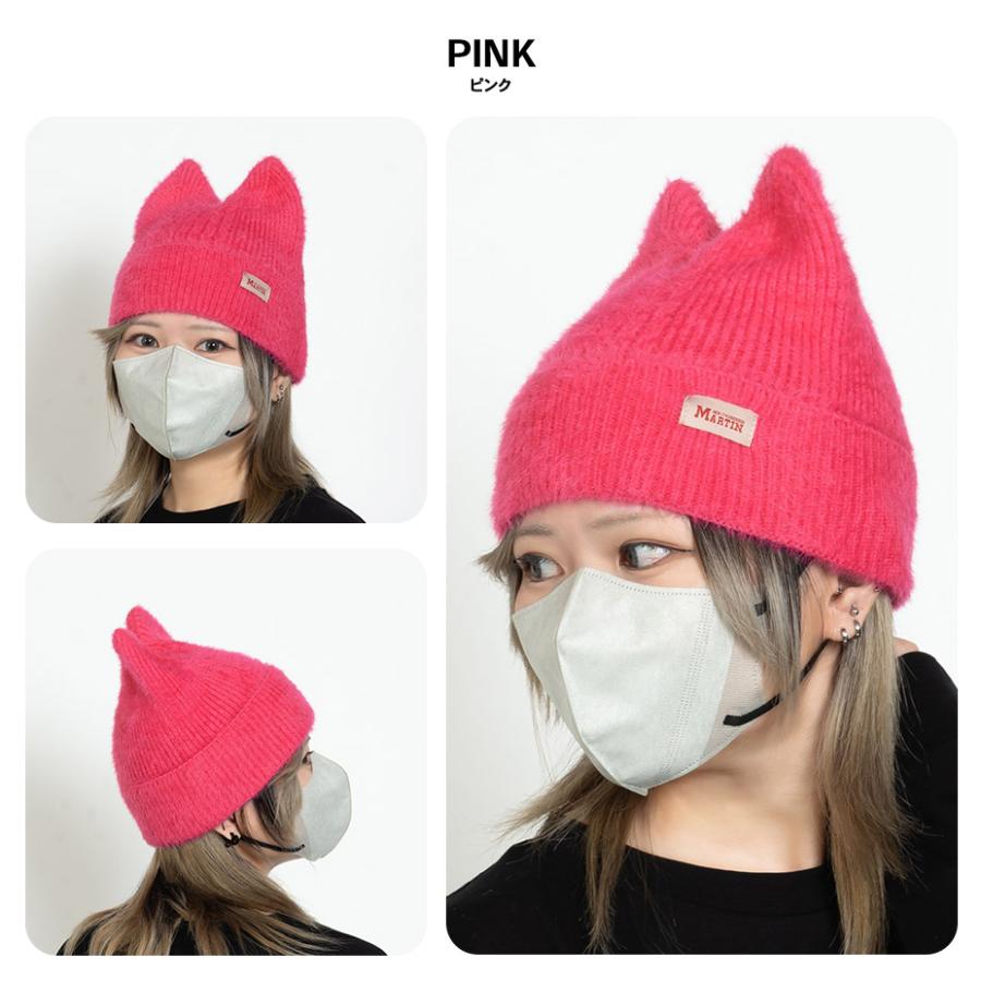 ニット帽 レディース メンズ 猫耳ニット帽 ビーニー ニットキャップ 耳