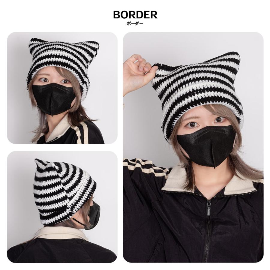 ニット帽 レディース メンズ 猫耳ニット帽 ビーニー ニット