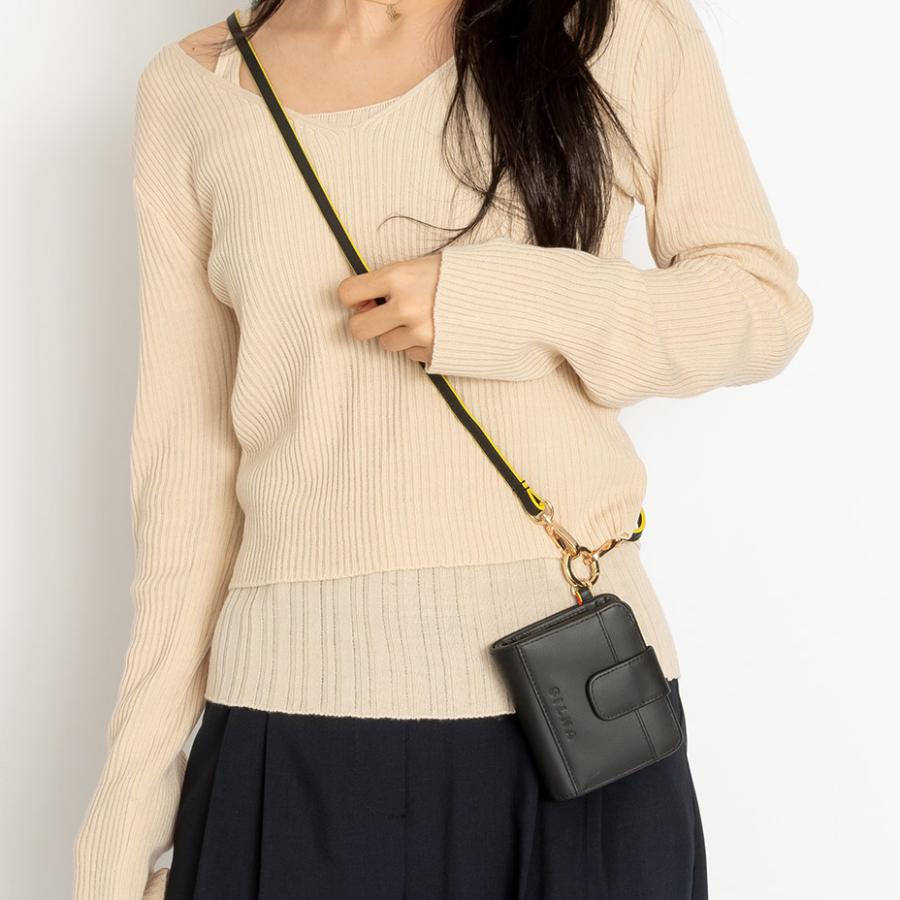 最終値下【新品未使用】ドルガバ☆ウォレットショルダー☆ミニショルダー☆ミニ財布 SILNA minacolo 財布 レディース 二つ折り 本革 コンパクト 牛革