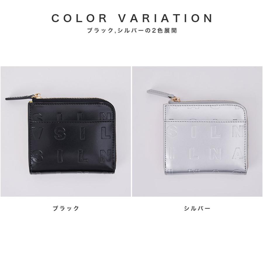 SILNA minacolo 財布 レディース 二つ折り ブランド 本革 牛革 薄い