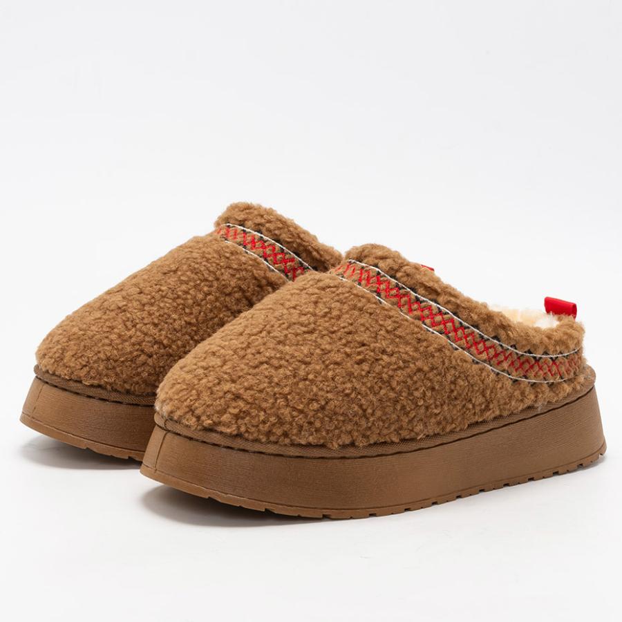 ムートンサンダル 厚底 レディース ムートンシューズ スリッパ