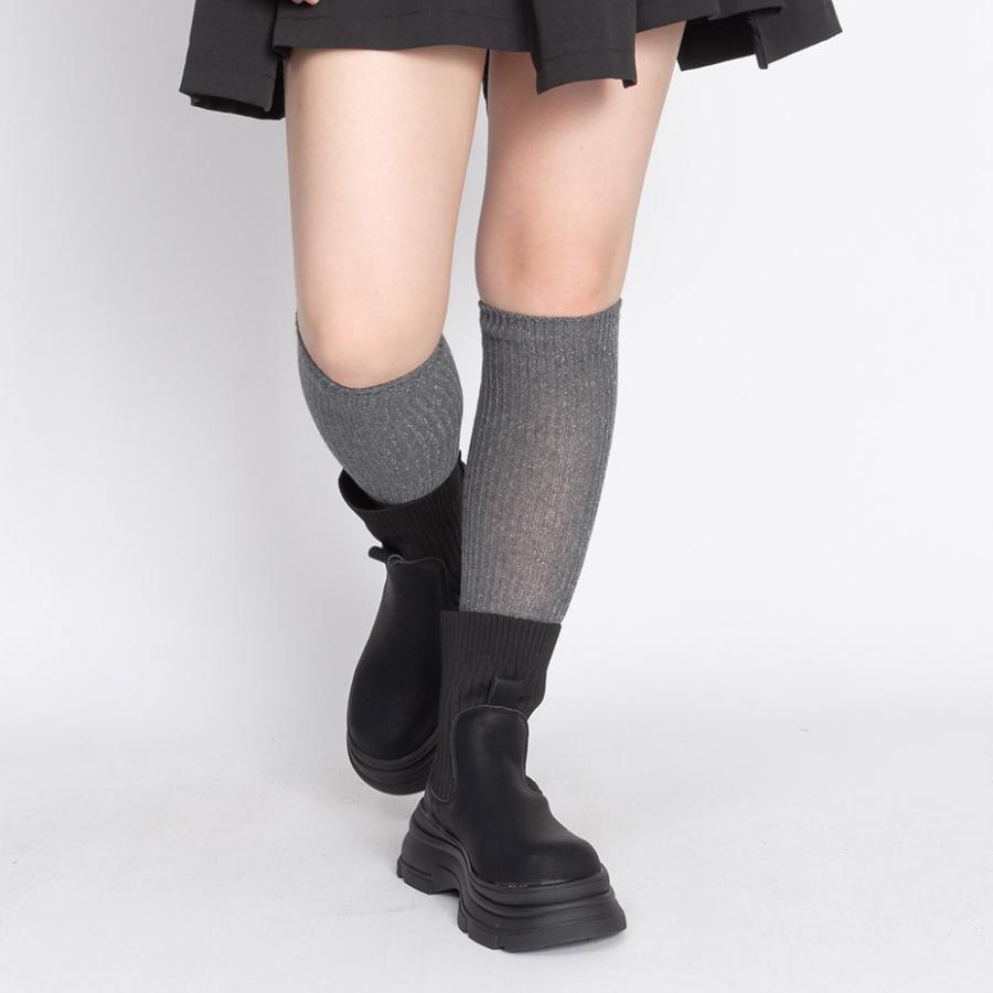 ショートブーツ レディース 足が疲れない 厚底 歩きやすい 黒 ブーツ