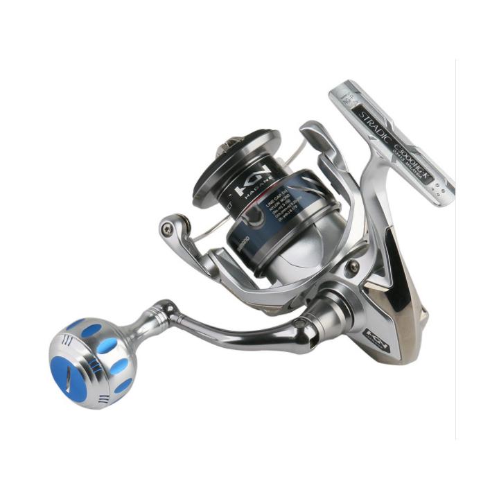 リールハンドルノブ イエローシルバー 35mm アルミニウム製 Daiwa