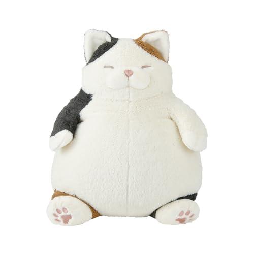 りぶはあと 抱き枕 ねこ肯定感 みけねこのさんま Lサイズ(全長約38cm)かわいい 猫 抱きまくら ぬいぐるみ 猫グッズ 27721-11（Yahoo!・早緑月）