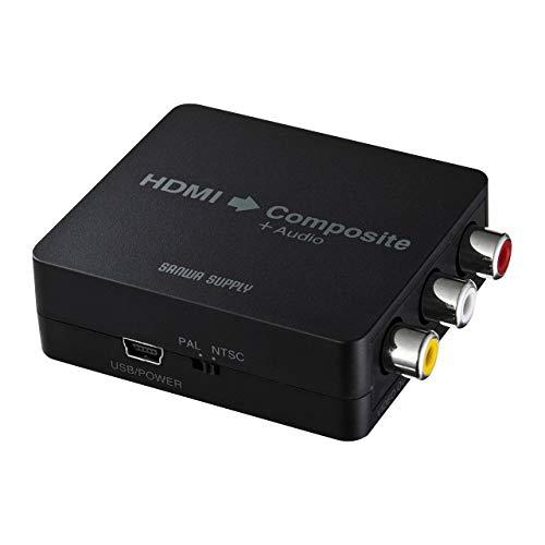 サンワサプライ HDMI信号コンポジット変換コンバーター VGA-CVHD3 : 早