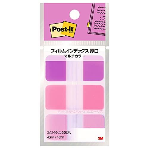 スリーエム(3M) ポストイット フィルム 付箋 インデックス 見出し 厚口