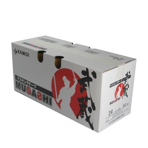 カモ井マスキングテープ武蔵24㎜4箱