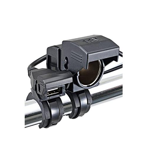 デイトナ(Daytona) バイク用 USB電源(5V/2.1A) シガーソケット(12V5A