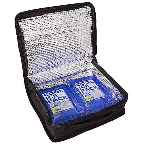 スケーター(Skater) 保冷 ランチバック 1段用 弁当箱 600ml~900ml用 保冷剤 2個付 メンズランチ KB51 : 早緑月 ...