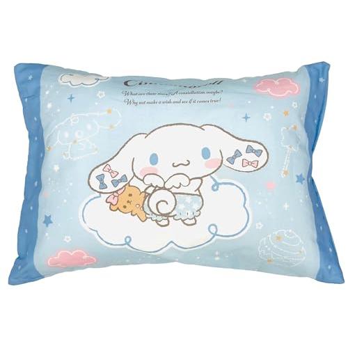 MORIPiLO モリシタ 子供 枕 サンリオ シナモロール シナモン 約40x30cm 洗える カバー付き ぬいぐるみ クッション SANRI（Yahoo!・早緑月）