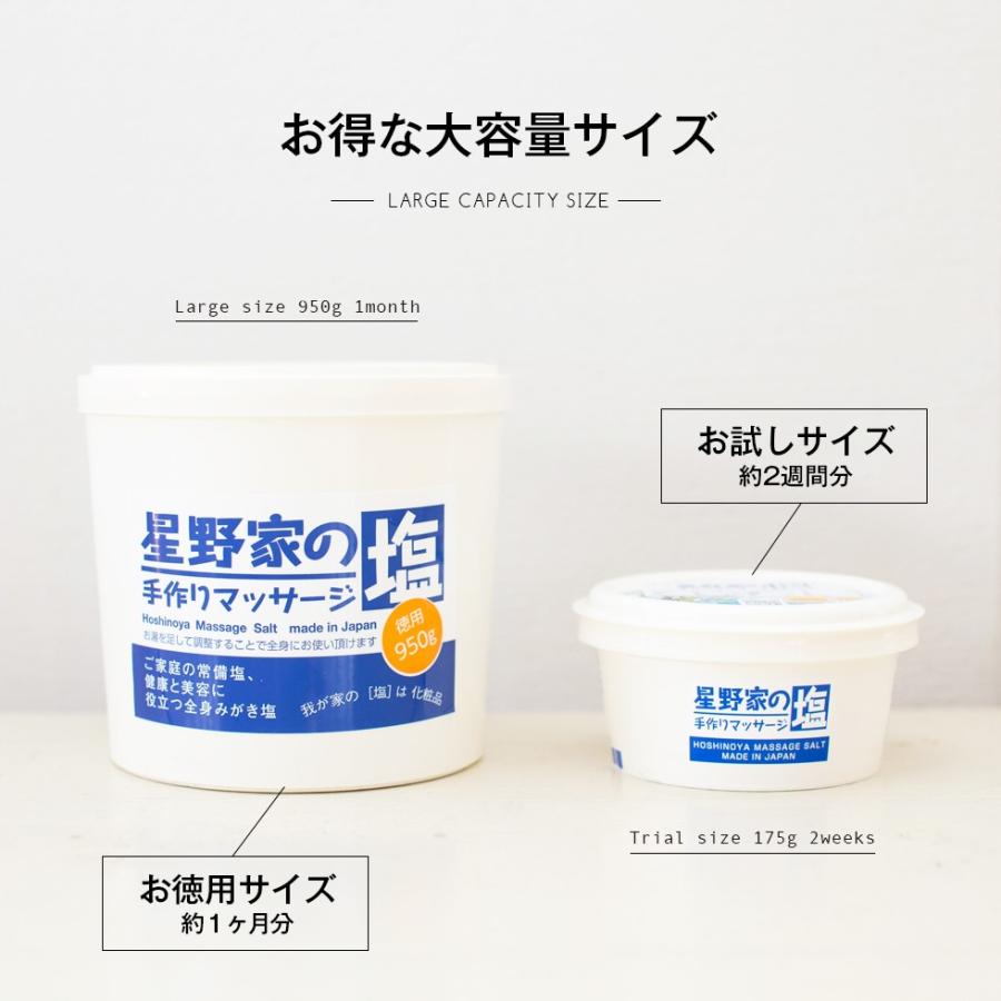 無添加 ボディスクラブ 星野家の塩 950g マッサージ ソル ト ソルト スクラブ バスソルト 星野家の手作りマッサージ塩 :950-001:無添加ボディスクラブ 星野家の塩 - 通販 - Yahoo!ショッピング 無添加 ボディスクラブ 星野家の塩 950g マッサージ ソル ト ソルト スクラブ バスソルト 星野家の手作りマッサージ塩 :950-001:無添加ボディスクラブ 星野家の塩 - 通販 - Yahoo!ショッピング