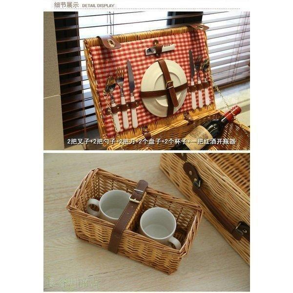 ピクニックバスケット 食器付き バスケットセット ピクニックバッグ