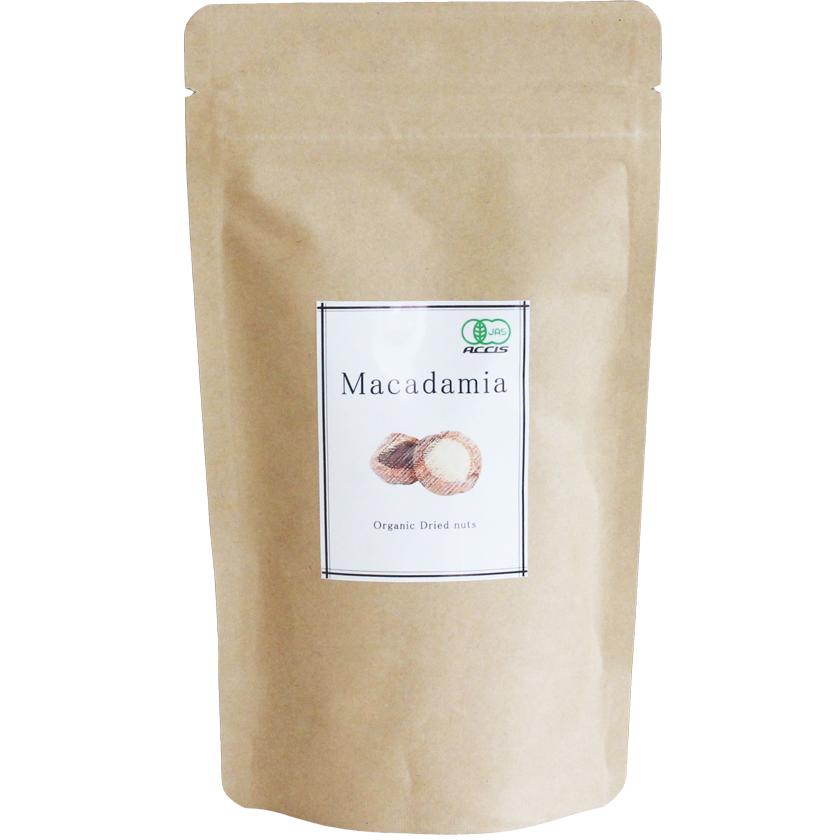 オーガニック マカダミアナッツ 100g 生 マカダミア ナッツ 無塩 無