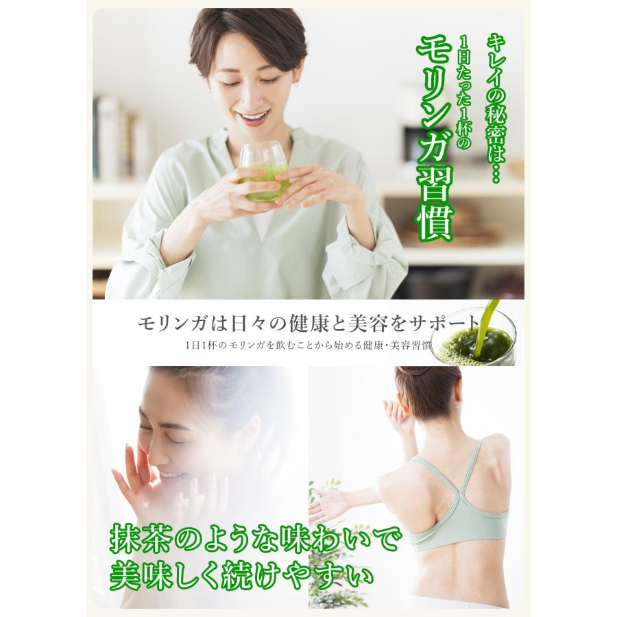 オーガニック モリンガパウダー 100g 有機JAS モリンガ 青汁 モリンガ