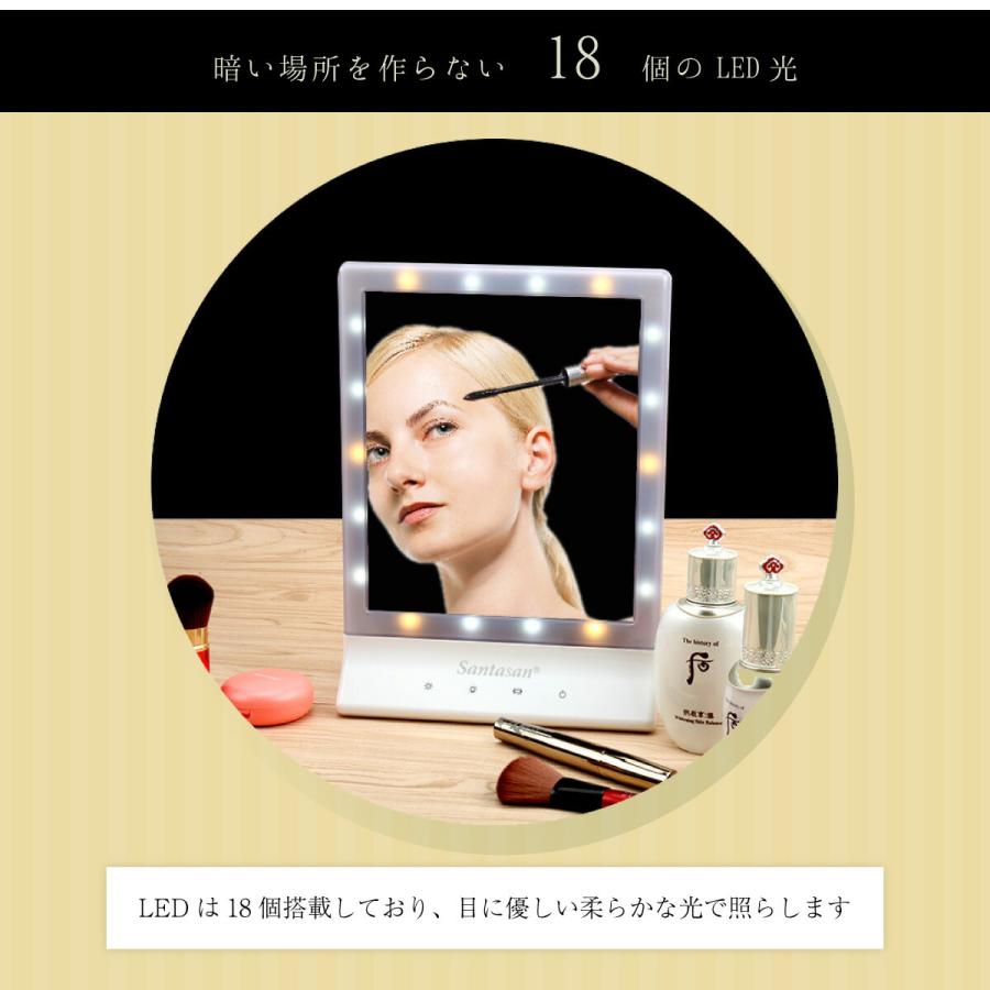 ♡週末セール♡ハリウッドミラー 女優 鏡 卓上 卓上鏡 卓上ミラー LEDライト ☆数量限定セール☆ 女優ミラー 鏡 ハリウッドミラー 卓上ミラー