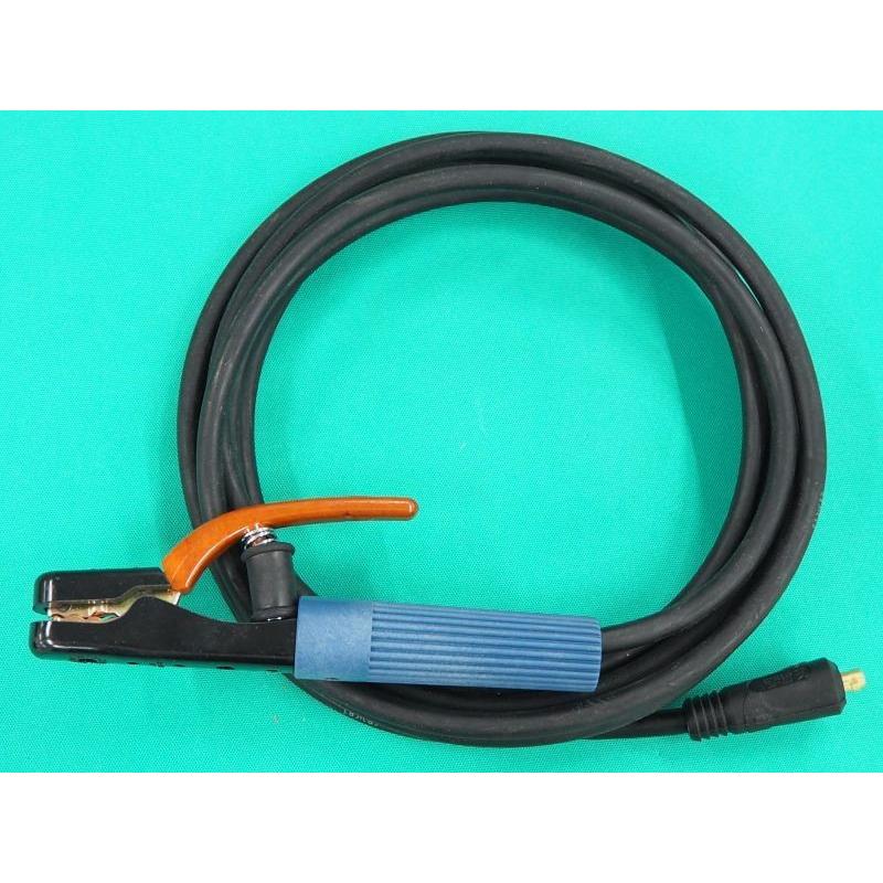 デジタル溶接機用ホルダー線 10M / S300ホルダー+WCT22s黒+DINSE小オス [