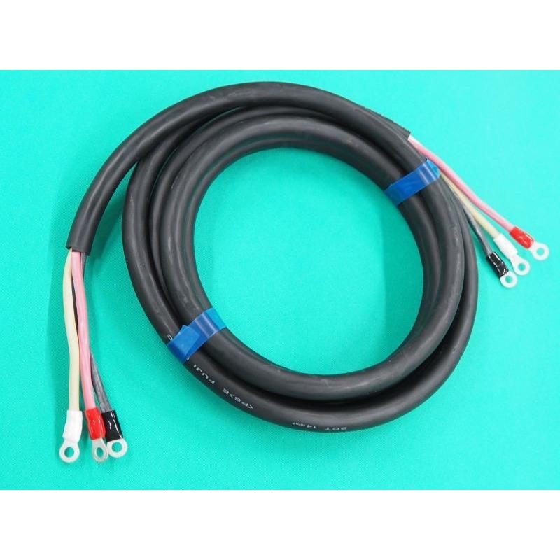 電源ケーブル 3芯 14mm2 端子付 3m 35219 1761 溶接用品プロショップ Santec 通販 Yahoo ショッピング