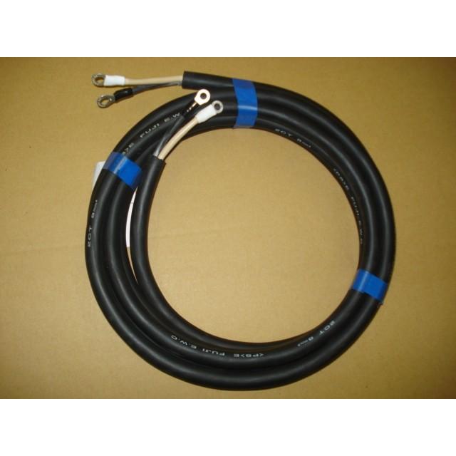 電源ケーブル 2芯 14mm2 端子付 3m 1762 溶接用品プロショップ Santec 通販 Yahoo ショッピング