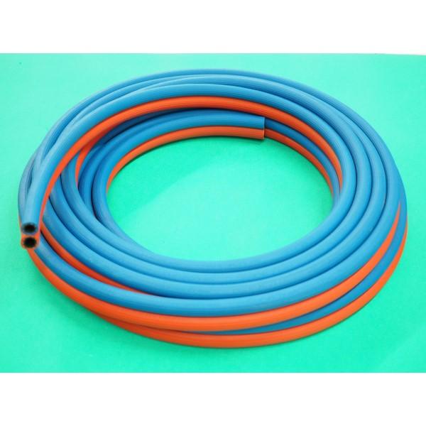 ツインホース (酸素＋アセチレン) メートル切り売り : 2123 : 溶接用品 