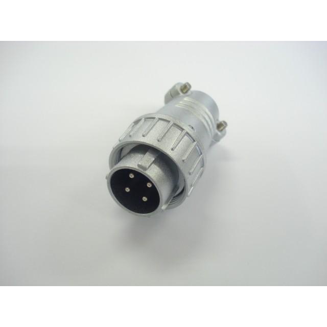 日立TIG溶接機用 トーチスイッチ接続プラグ4P メタルコンセント NA-21A