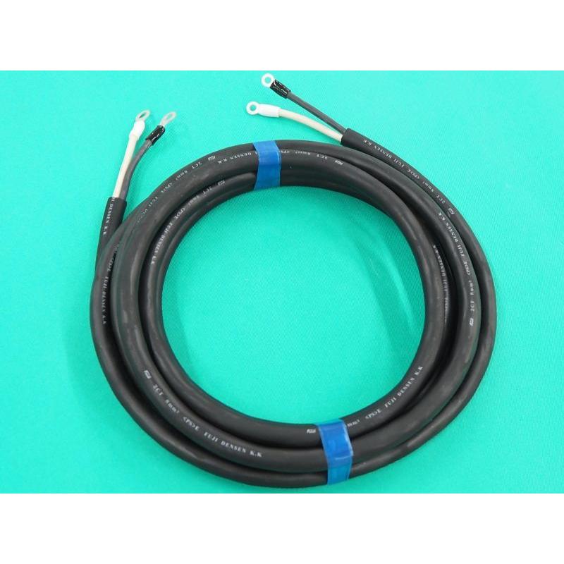 電源ケーブル 2ct 8mm2 2芯 端子付 15m 2507 15 溶接用品プロショップ Santec 通販 Yahoo ショッピング