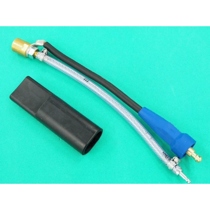 200A用】空冷TIGトーチ延長セット(ゴムカバー付) / パワーケーブル