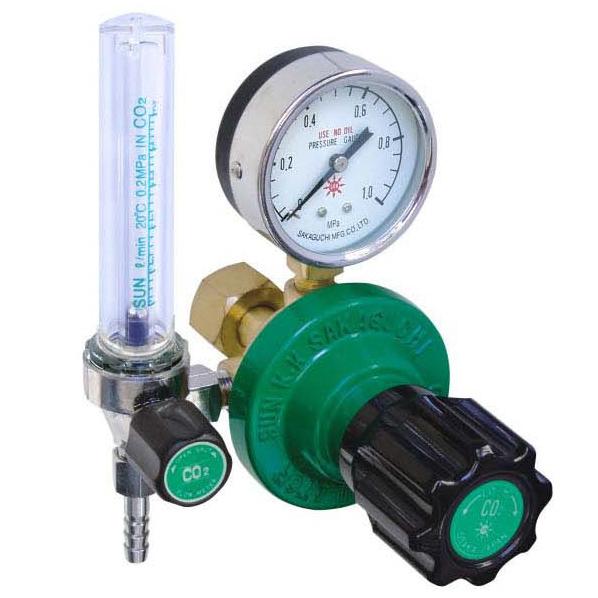 配管用炭酸ガス調整器 R-6F CO2 阪口製作所 : 溶接用品プロ 配管用炭酸ガス調整器 R-6F CO2 阪口製作所 : 溶接用品プロ