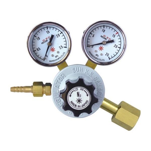 窒素ガス調整器 R-10 阪口製作所 : 溶接用品プロショップ SANTEC