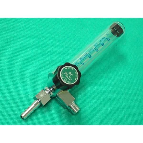 アルゴン調整器用 NF流量計 Ar25L/min ユタカ クラウン(Crown