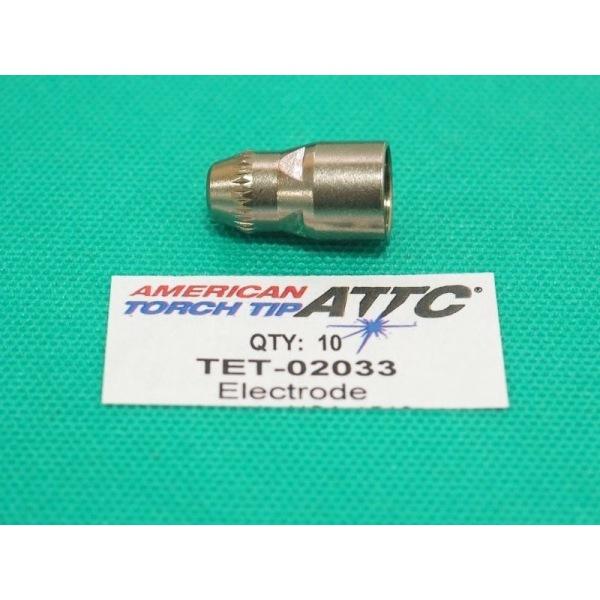 トーキン エアープラズマ用部品 ショート電極 TET02033 60-80A 10個 ATTC(American Torch Tip)[63701]｜santec1949｜03