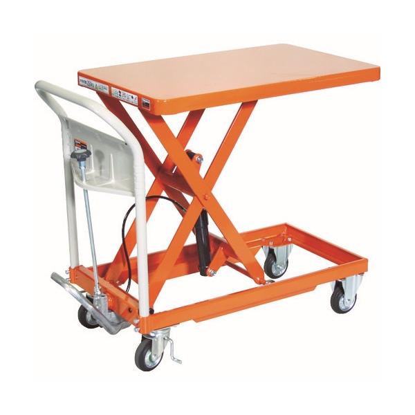 TRUSCO中山 TRUSCO ハンドリフタ 250kg 500X800 オレンジ HLFA-S250 