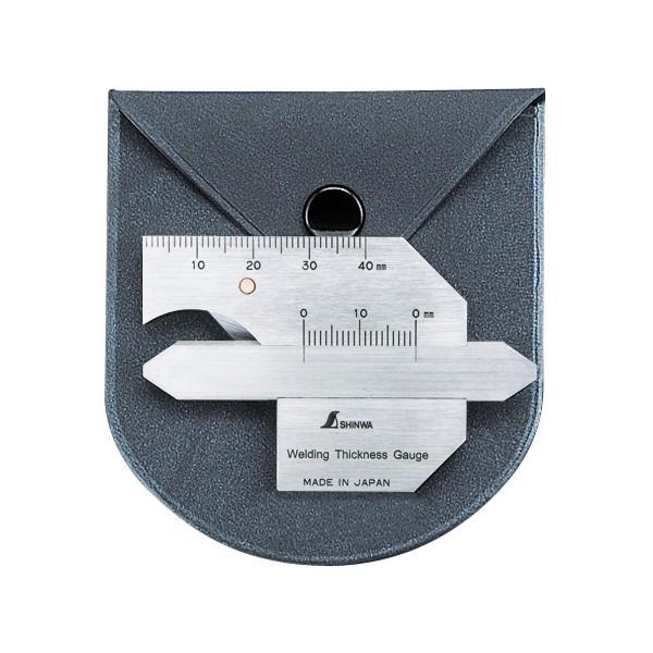 シンワ 溶接ゲージA 58691 シンワ測定 : 溶接用品プロショップ SANTEC