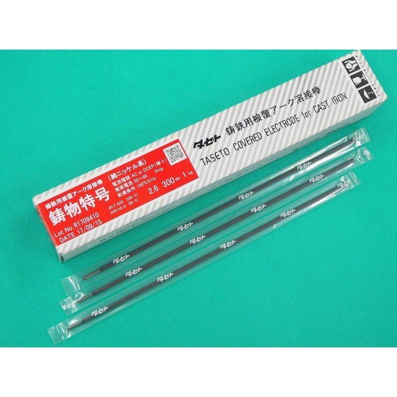 鋳鉄用アーク溶接棒 鋳物特号 2 6mm 1kg タセト 654 Tyuubututokugou 26 1kg 溶接用品プロショップ Santec 通販 Yahoo ショッピング