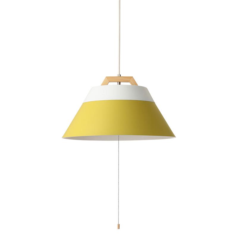 2TONE PENDANT(WH/YE) ペンダントライト ホワイト/イエロー 照明 LED対応 北欧 おしゃれ 照明器具 3灯 天井照明 001778WHYE BRID ブリッド_11