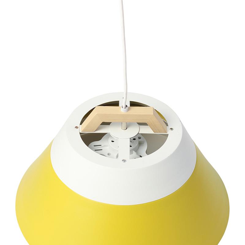 2TONE PENDANT(WH/YE) ペンダントライト ホワイト/イエロー 照明 LED対応 北欧 おしゃれ 照明器具 3灯 天井照明 001778WHYE BRID ブリッド_9