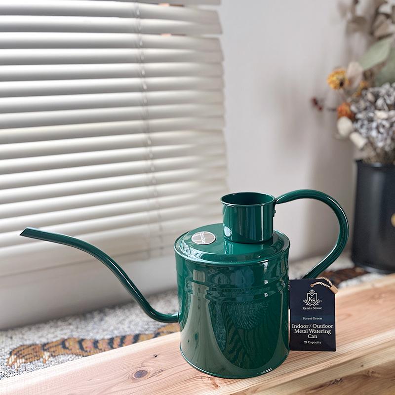 HAWS グリーン金属じょうろ