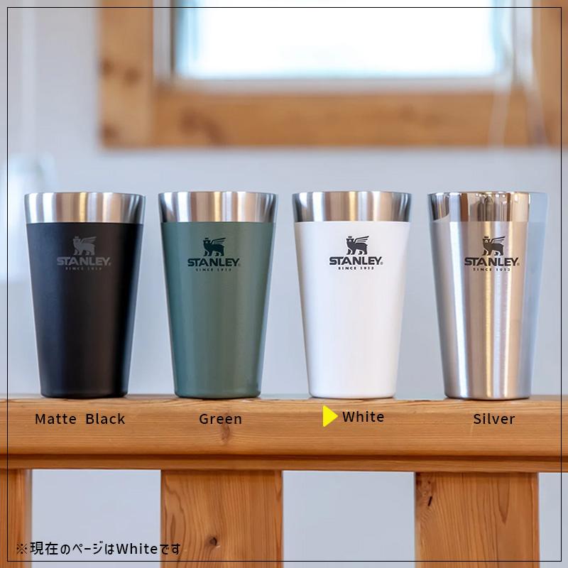 スタンレーSTANLEYスタッキング真空パイント0.47Lホワイト2個セット STANLEY STANLEY（スタンレー）スタッキング真空パイント 0.47L