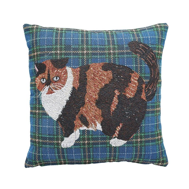 松尾ミユキ2点で送料無料】 クッションカバー 45x45cm Mugi ムギ 猫