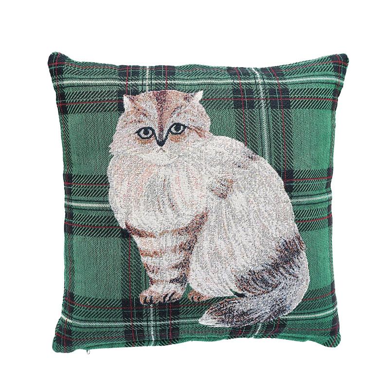松尾ミユキ2点で送料無料】 クッションカバー 45x45cm Lin リン 猫