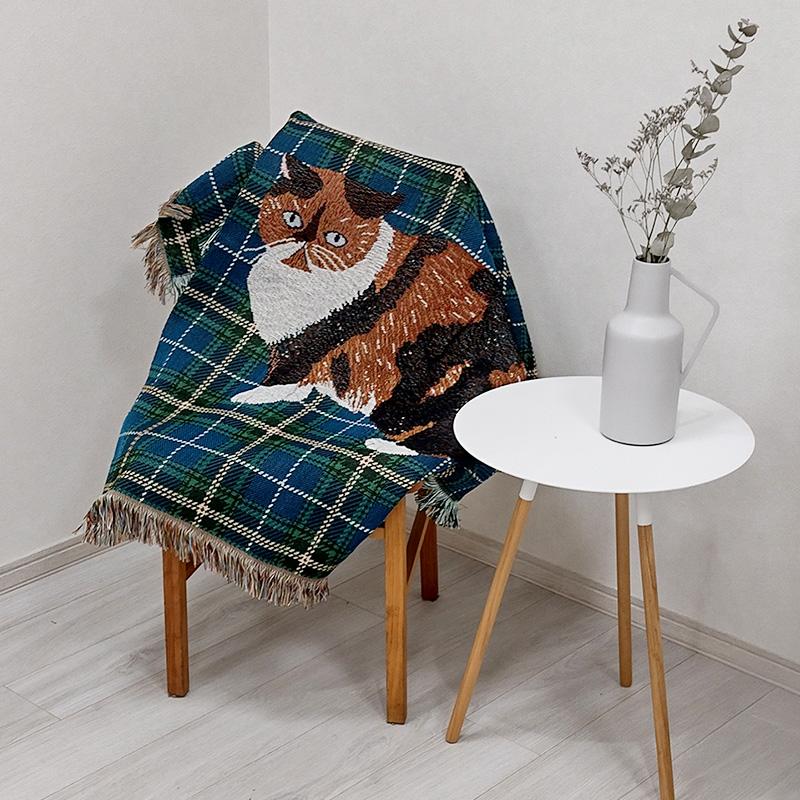 新品♥海外からやってきた物♥猫のタペストリー　ブランケット　ベッドカバー 新品♥海外からやってきた物♥猫のタペストリー ブランケット ベッドカバー