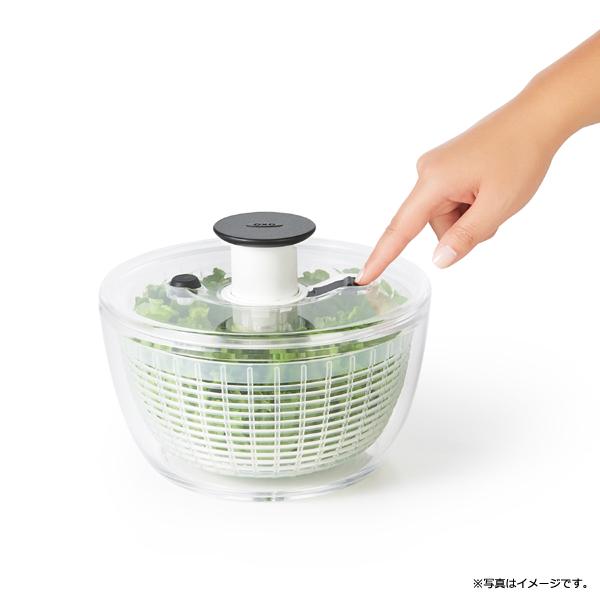 【未使用】オクソー サラダスピナー 野菜水切り器 OXO（オクソー） 爆買 クリアサラダスピナー(大) 当店限定・着後