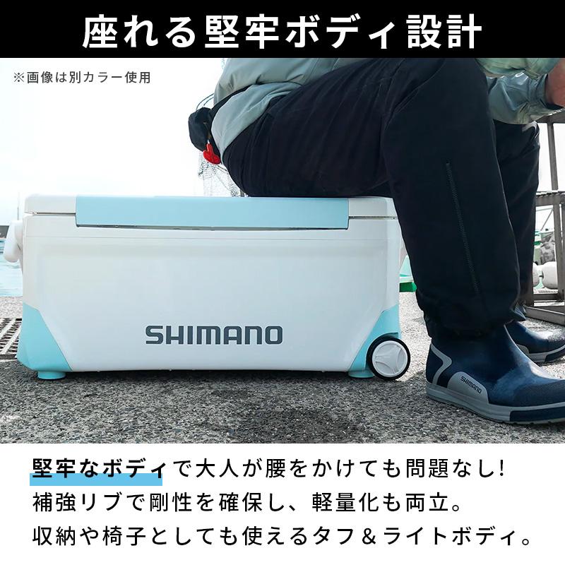 シマノ（SHIMANO） クーラーボックス キャスター付き NS-B35Y スペーザ