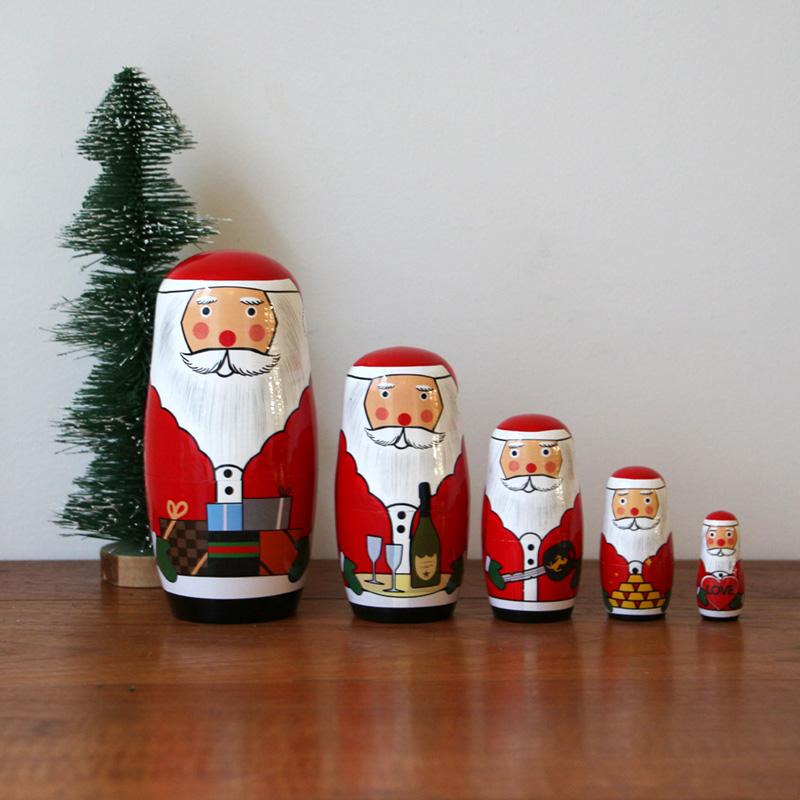 DETAIL（ディテール） (2個で送料無料: マトリョーシカ ) サンタさん