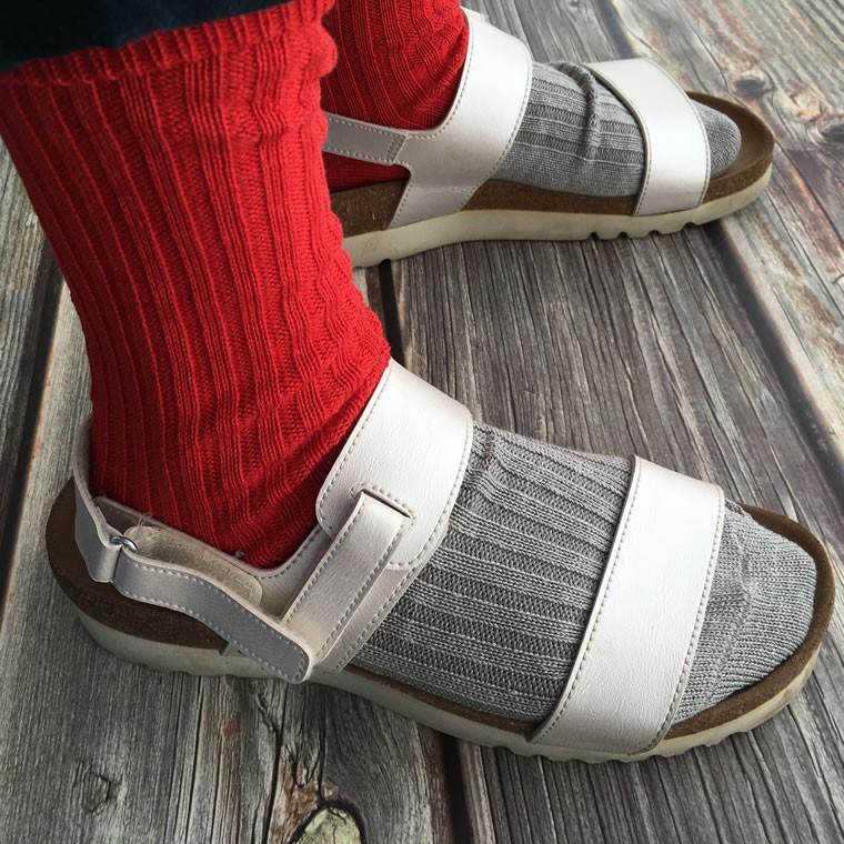 Restfolk レストフォーク Linen ソックス カスケードリブ レッド 赤 靴下 麻 リネン レディース おしゃれ くつした rd rd 雑貨 Outdoor サンテクダイレクト 通販 Yahoo ショッピング